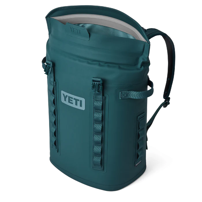 YETI Hopper M20 backpack cooler in teal — premium Father's Day gift for adventurous and outdoorsy dads